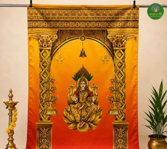 Lakshmi Temple Backdrop