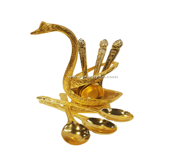 Golden Swan Tea spoon set
