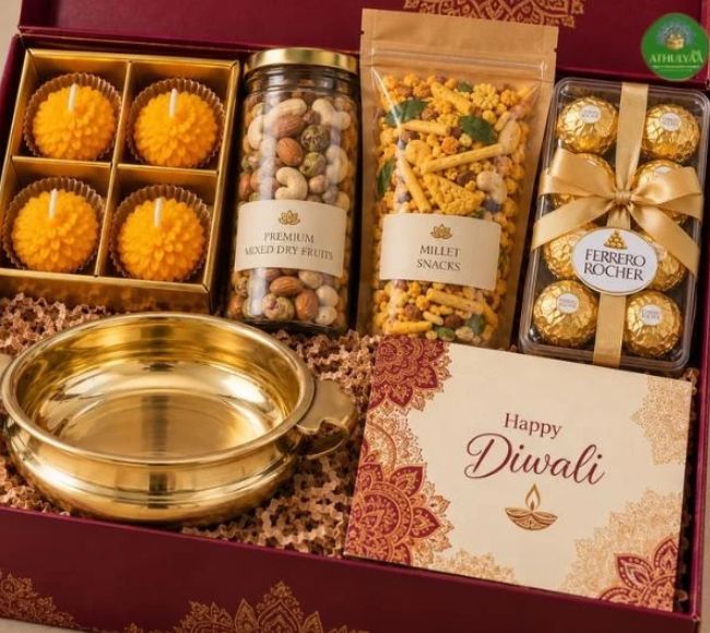 Golden Tradition Diwali Gift hamper
