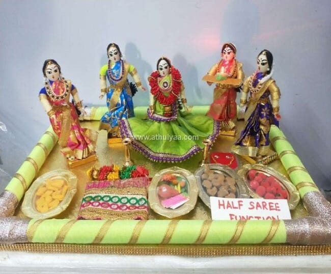 Half Saree or Puberty Function Set