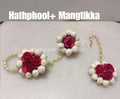 Hath Phool and Maang tikka combo