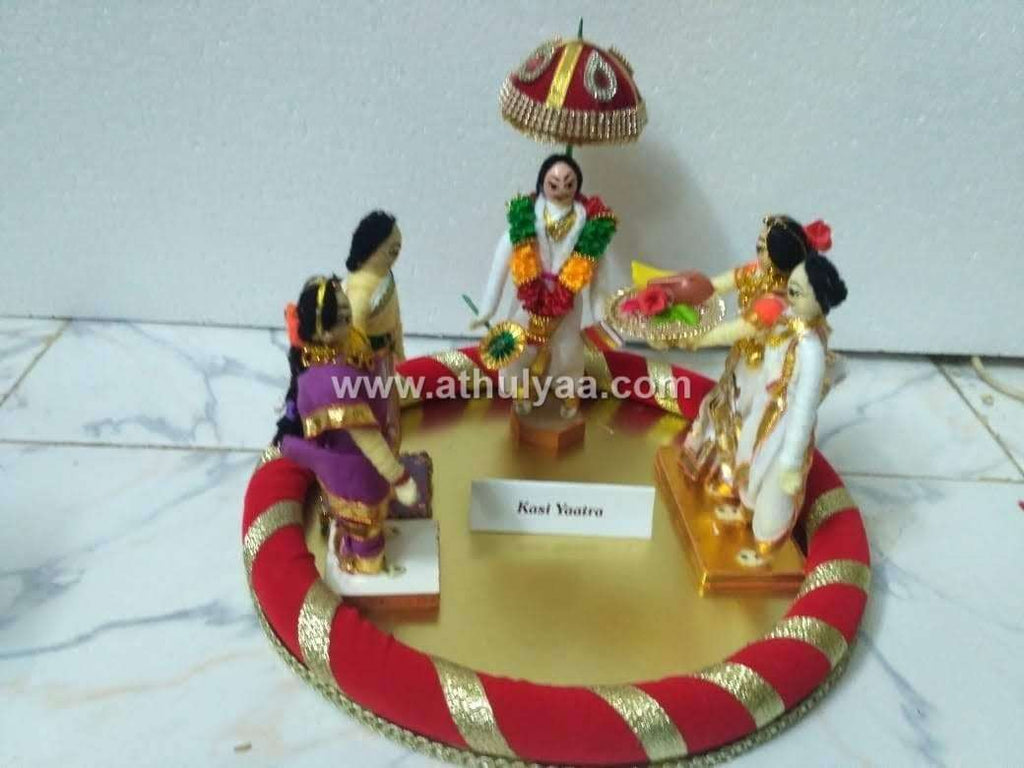 Iyer wedding ritual dolls