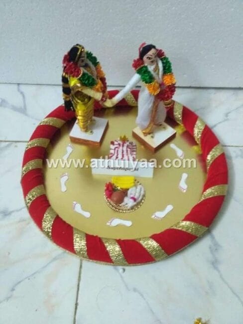 Iyer wedding ritual dolls