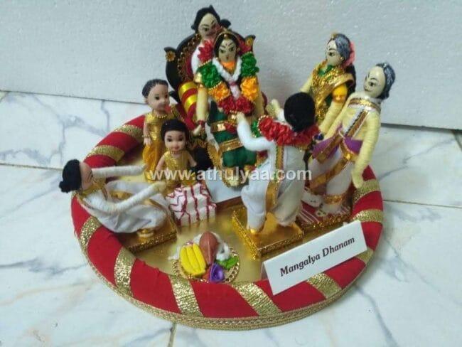 Iyer wedding ritual dolls