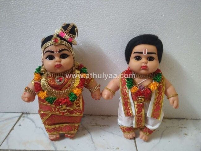 Iyengar Style Chubby couple Dolls