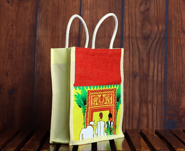 Housewarming Jute bag