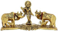 Krishna and Cows statue