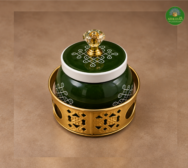 Kolam Tray Jar Set