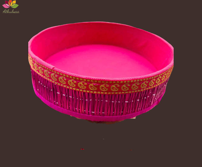 Kora Mat Tray with zari