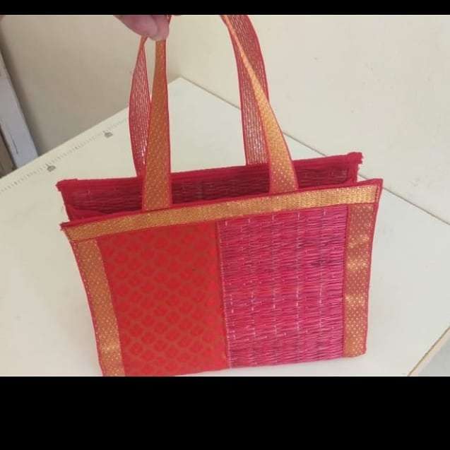Kora Mat Bag With Matching Brocade