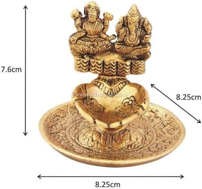 Lakshmi Ganesh Hand Diya