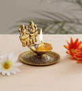 Lakshmi Ganesh Hand Diya