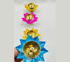 Lotus Flower Diya with box