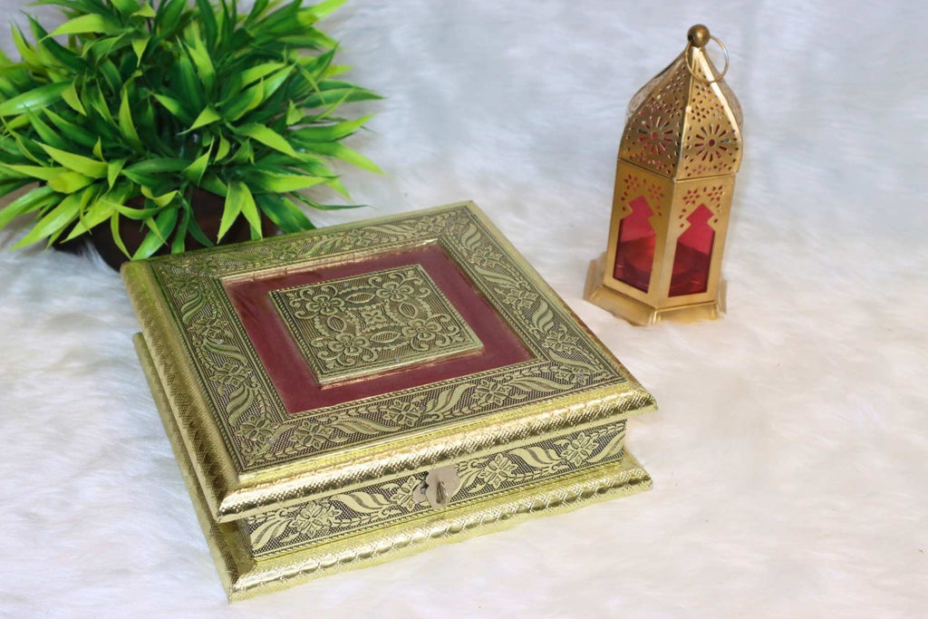 Maroon Diamond Dry fruit box -Big