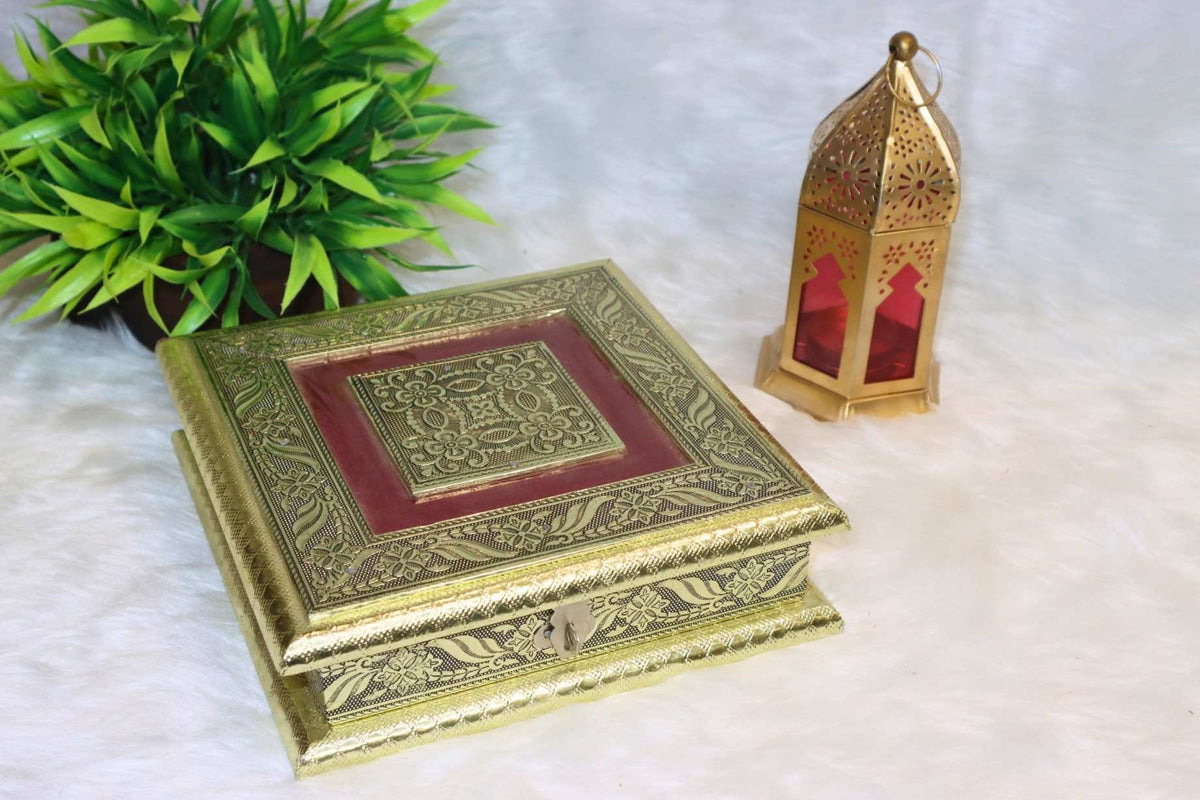 Maroon Diamond Dry fruit box -Big