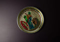 Meenakari Radha Krishna Plate-7 Inches