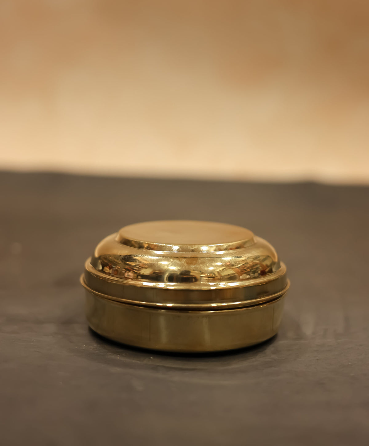 Mini Brass Masala Box