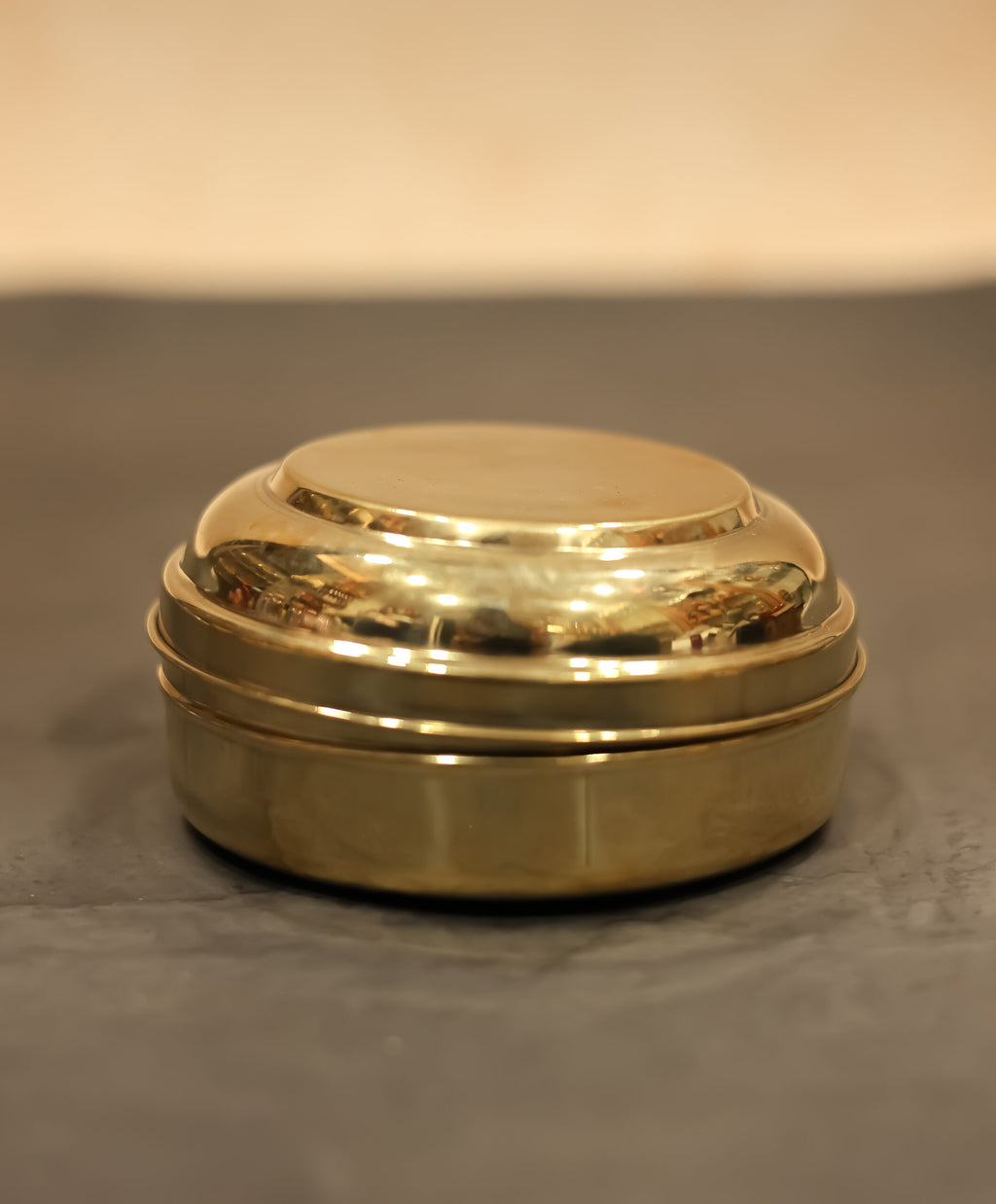 Mini Brass Masala Box