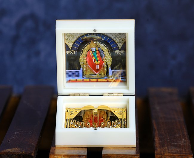 Mini Padhuka charan Box