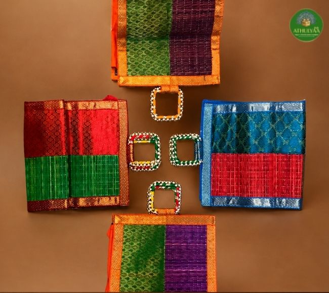 Mixed Colour Heritage Bag