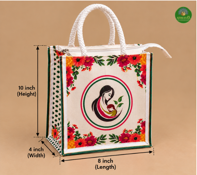 Mother & Baby Printed Utility Tote