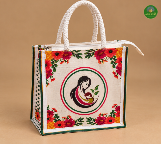 Mother & Baby Printed Utility Tote