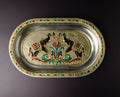 Meenakari Oval Tray