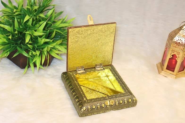 Oxidised red Dry Fruit box