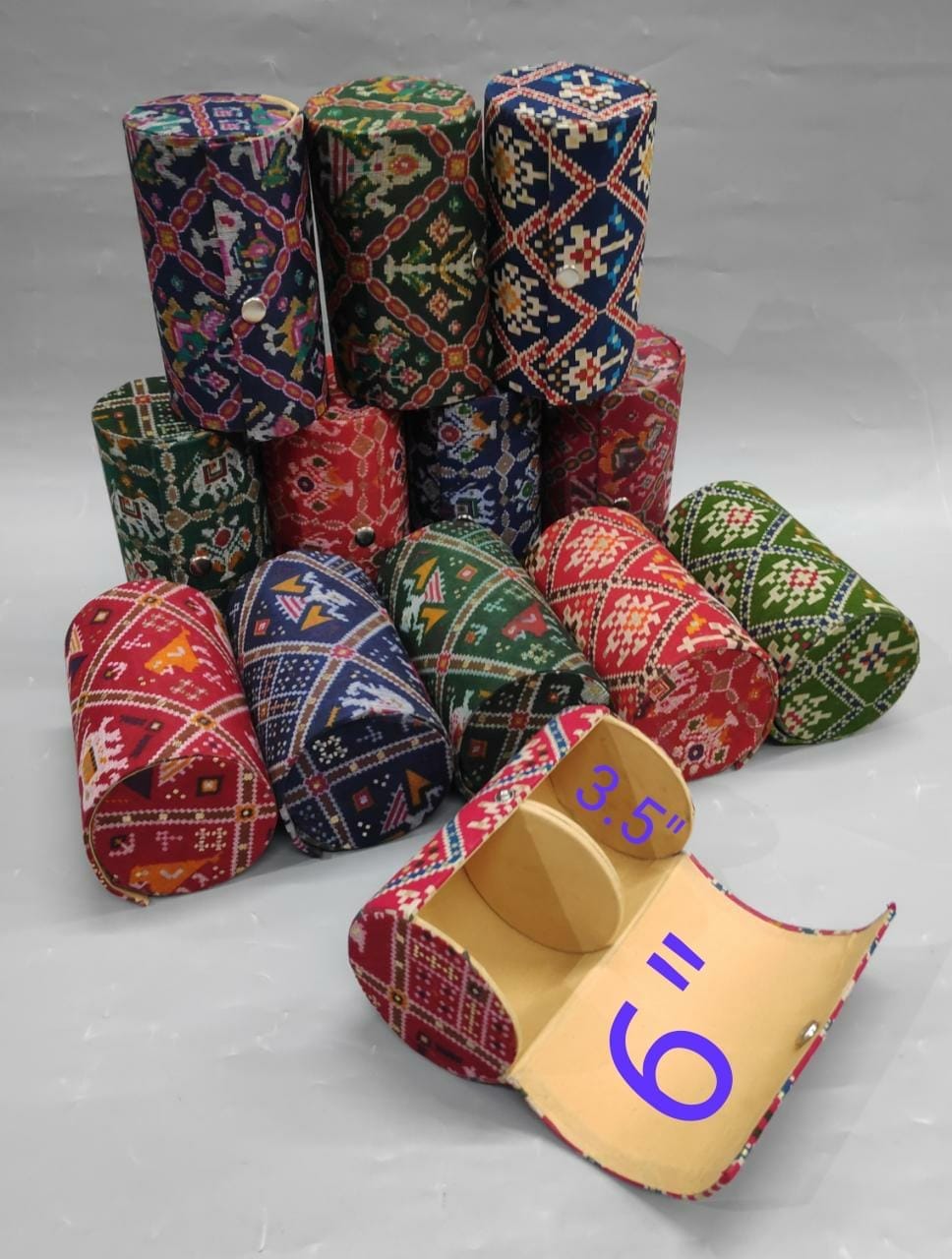 Patola print Bangle Box