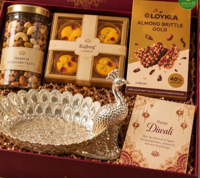 Peacock Diwali Gift Hamper