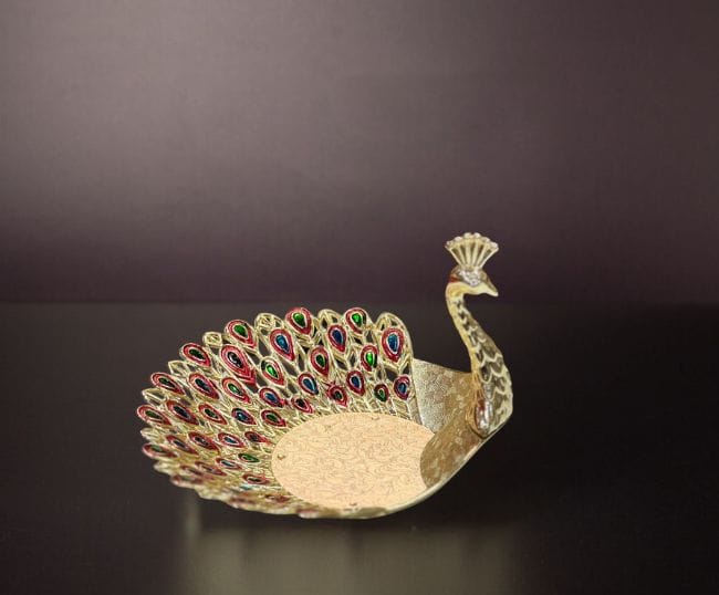 Peacock Dry fruit bowl