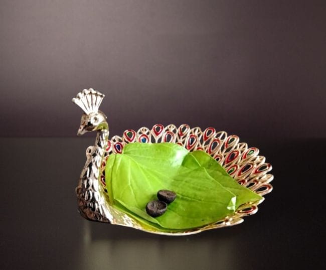 Peacock Dry fruit bowl