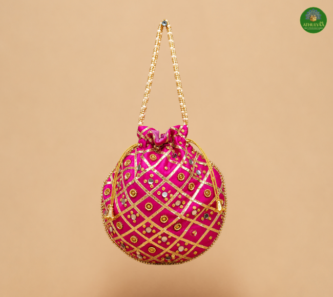 Mirror Potli bag