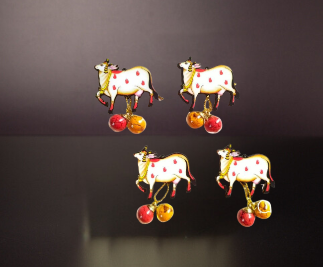 Pichwai Cow KumKum Packing with magnet