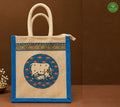 Pichwai Print Jute Bag -Economy