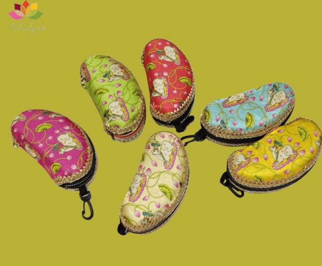Pichwai Sun Glasses Cover for Mehendi gift