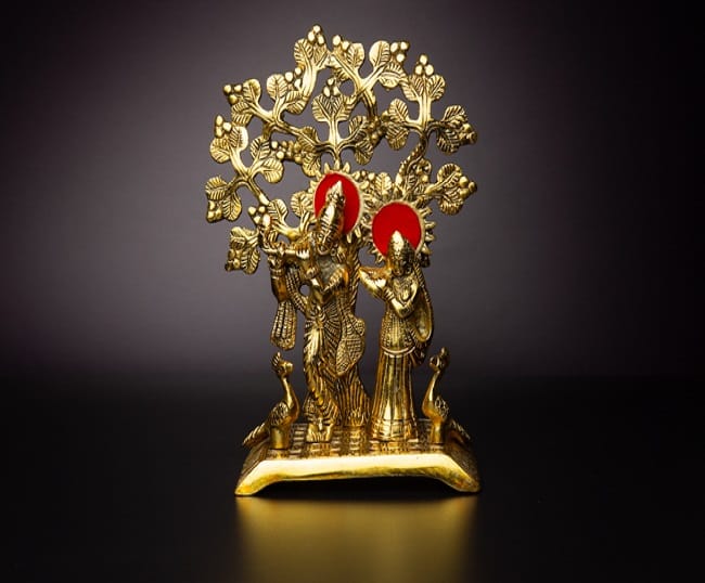 Radha Krishna Under Tree
