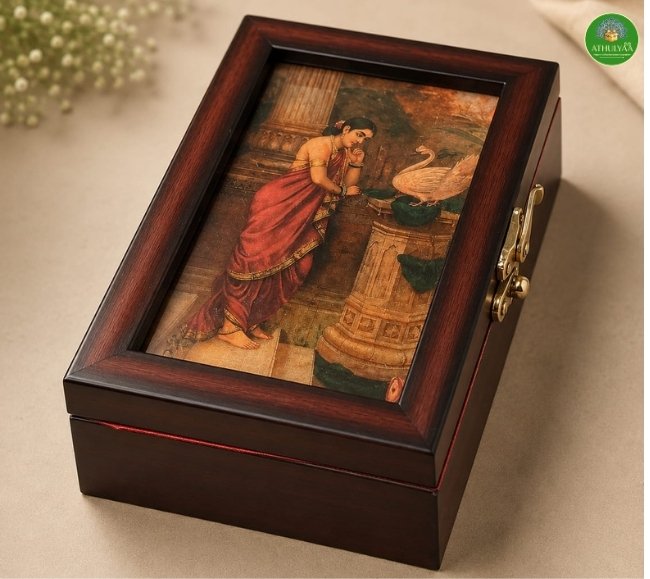 Ravi Varma Theme jewel box