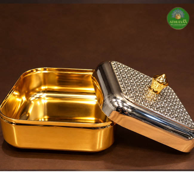 Regalia Gold-Silver Twin Box
