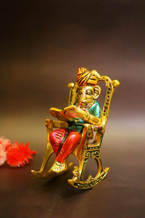 Relaxing Ganesh Statue