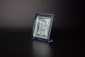 Silver Finish God in Acrylic frame