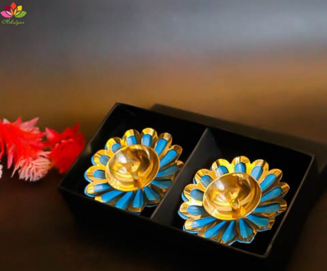Sun Flower Diya