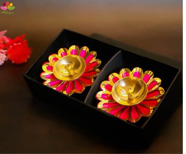 Sun Flower Diya