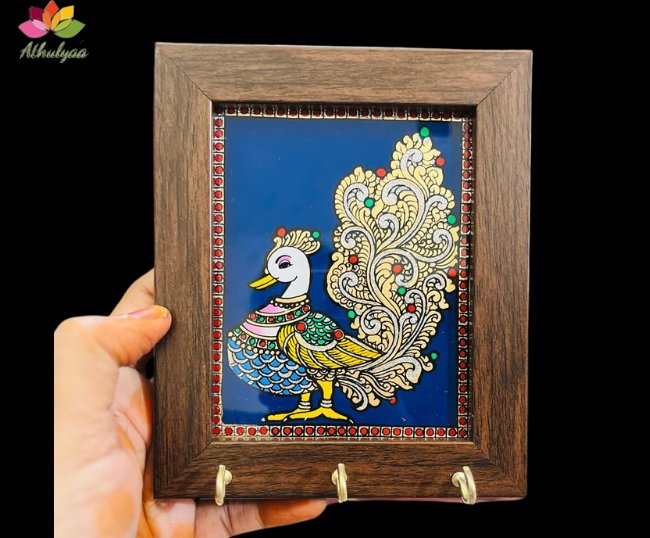 Tanjore Painting theme Key holder