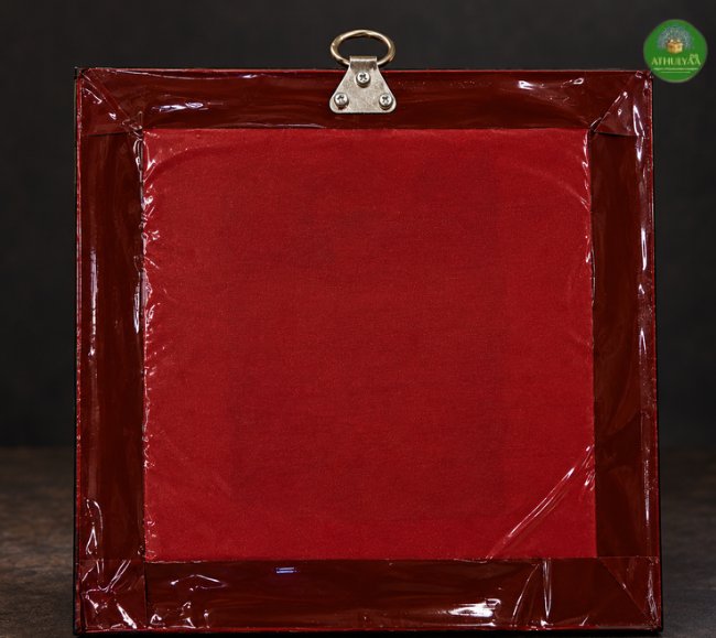 Tanjore Painting Raja Gaja Traditional Art Frame(Royal Elephant)
