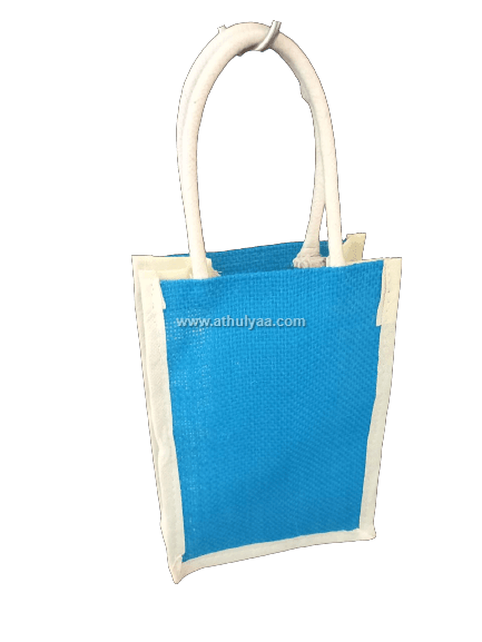 Mini Jute Bag with Thank you Print