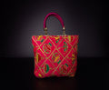 Umbrella embroidery Gift bag