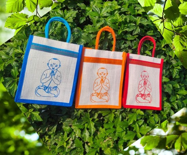 Upanayanam Jute bag with zari