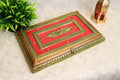 Velvet Rajwadi dry fruit box- big