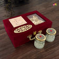 Velvet Suitcase Dry fruit box
